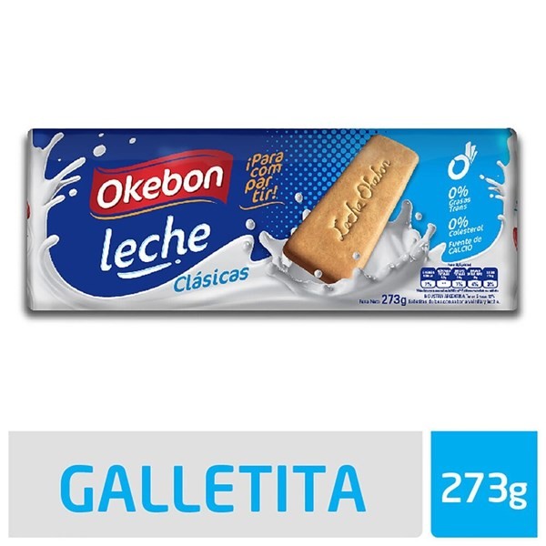Galletitas Dulces Okebon Con Leche Forti 273 g. #1