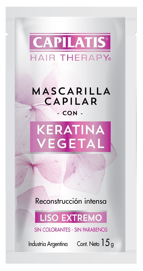 Sachet de Mascarilla Capilar Capilatis Keratina x 15 gr #1