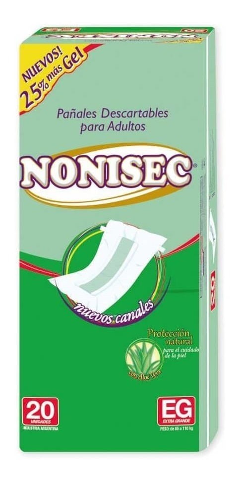 Nonisec Pañales Descartables Para Adultos Megapack Xg