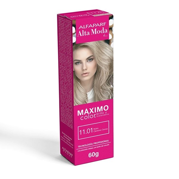 Alfaparf Alta Moda Coloración en Pomo 11.01 Rubio Clarisimo Ceniza 10.1 Rubio Super Claro Ceniza alt
