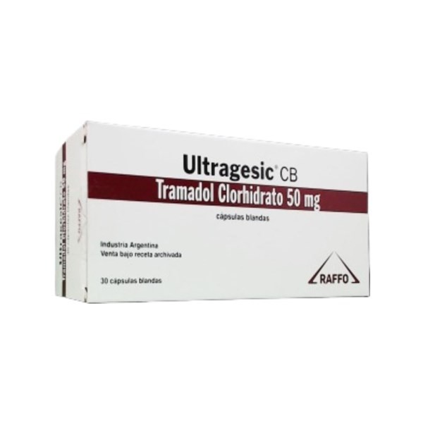 Adium Ultragesic Cb Tramadol 50 Mg x 30 Cáps Blandas #1