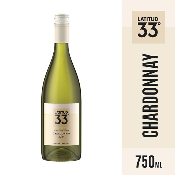 Vino Latitud 33 Chardonnay 750 cc #1