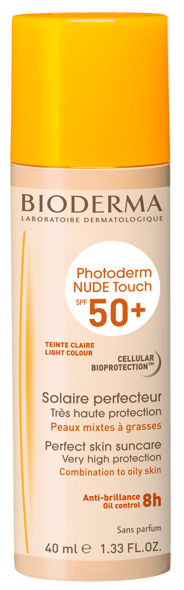 Bioderma Photoderm Nude Touch Spf 50+ Toque Ultra Seco Tinta Clara 40 ml alt