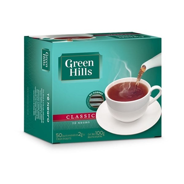Té En Saquitos Green Hills 50 Ud. #1