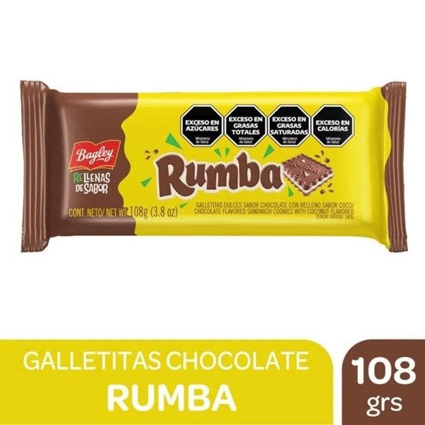 Galletitas Rumba Original 108 Gr. #1