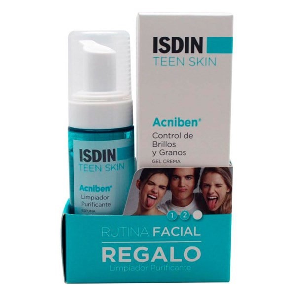Isdin Pack Acniben Control Gel Crema 40 ml + Limpiador Purificante 50 ml #1