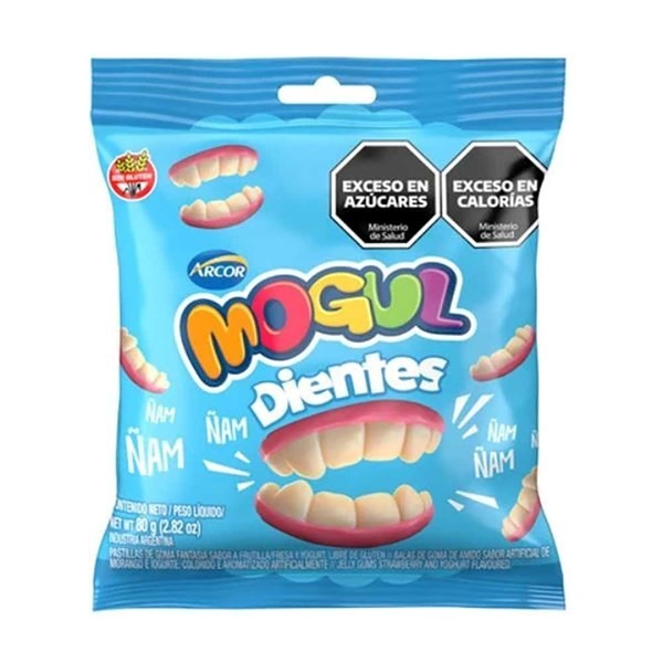 Gomitas Mogul Dientes 80 g #1