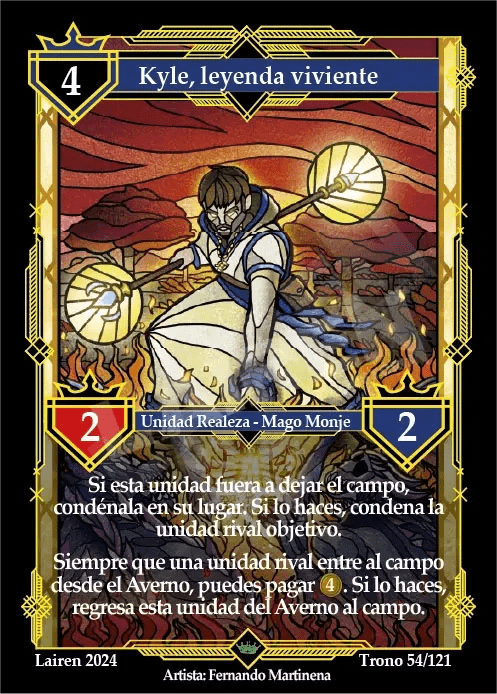 054 Kyle, Leyenda Viviente - Coste 4