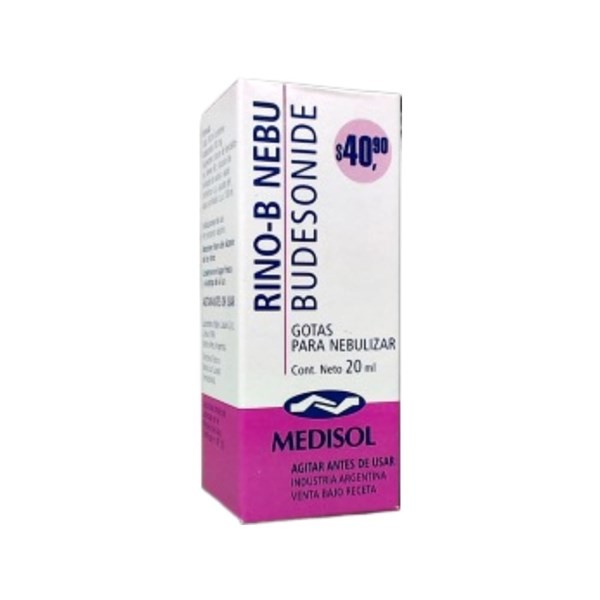 Elea Rino-B Nebu Budesonide Gotas x 20 ml #1