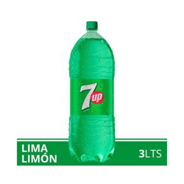 Gaseosa Lima Limón Regular 7 Up Pet 3 Lts #1