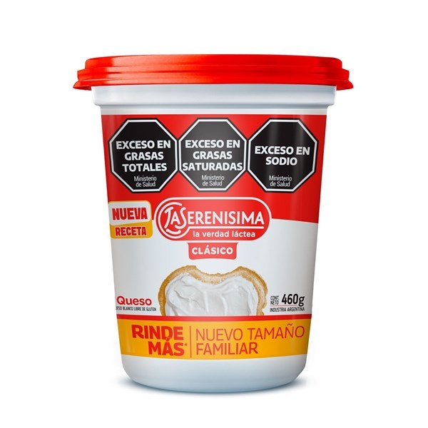 Queso Crema Clasico La Serenísima Pote 460 Grs #1