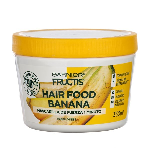 Fructis Hair Food Mascarilla Banana 350 ml alt