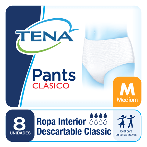 Tena Pañales Pants Clasicos (8 Unidades) m alt