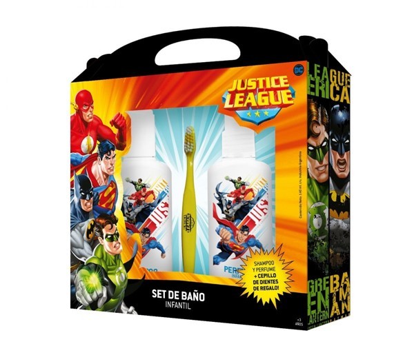Liga De La Justicia Set (shampoo + Perfume + Cep Dientes) #1