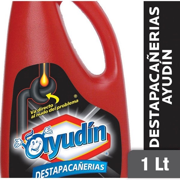 Ayudin Destapa Cañerías Ayudín 1 Lt