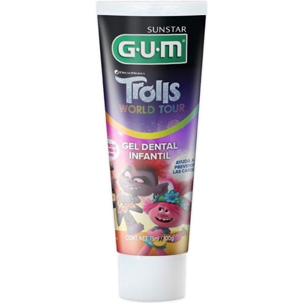 Gum Crema Dental Kids Trolls 100 Gr #1