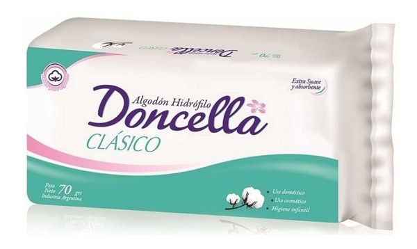 Doncella Algodon Plegado 70 gr
