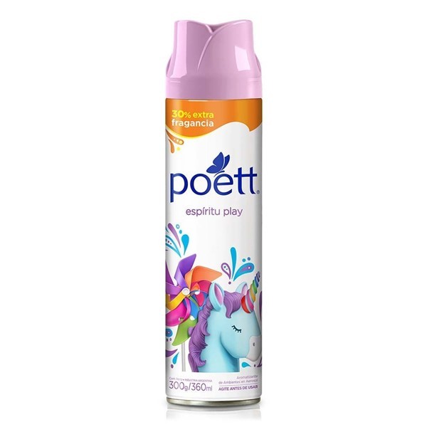 Desodorante De Ambiente Poett Espiritu Play 360 Ml alt