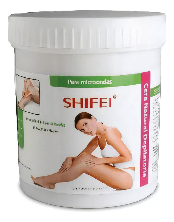 SHIFEI Cera Depilatoria Pote Microondas | 200 gramos