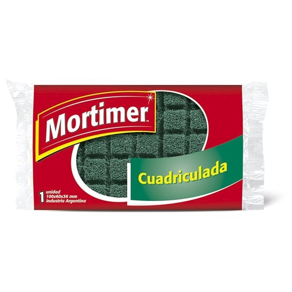 Esponja Mortimer Cuadriculada 1 U alt