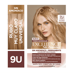 Excellence Tintura Sin Amoniaco Rubio 9U #1