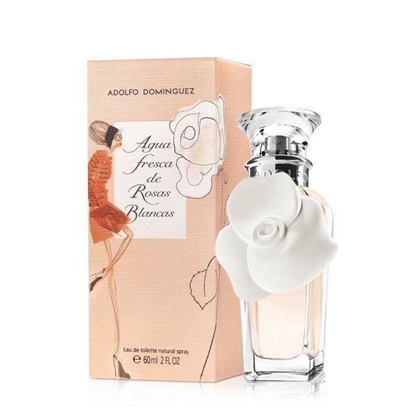 Adolfo Dominguez Fragancia Agua Fresca de Rosas Blancas Edt For Women 60 ml alt