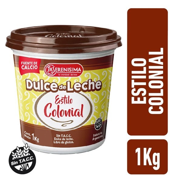 Dulce De Leche Colonial La Serenisima 1kg #1