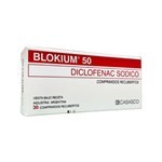 Casasco Blokium 50 Diclofenac Sódico 50 Mg x 30 Comp #1