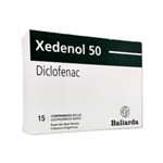 Baliarda Xedenol Diclofenac Sódico 50 Mg x 15 Comp Recubierto Gastrorresistente #1
