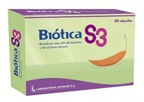Biotica S3 30 capsulas | Probiotico #1