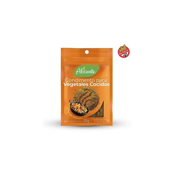 Condimento Alicante Vegetales X25gr