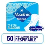 Nosotras Respirable Protectores Diarios 50 Unidades #1
