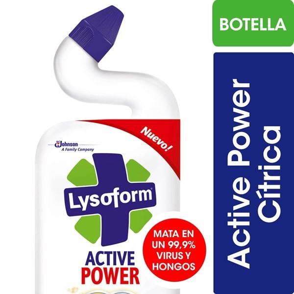 Lysoform Limpiador Inodoro Active Power Citrica 500 ml alt