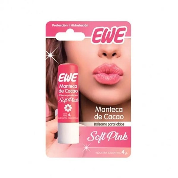 Ewe Manteca de Cacao Soft Pink Tamaño #1