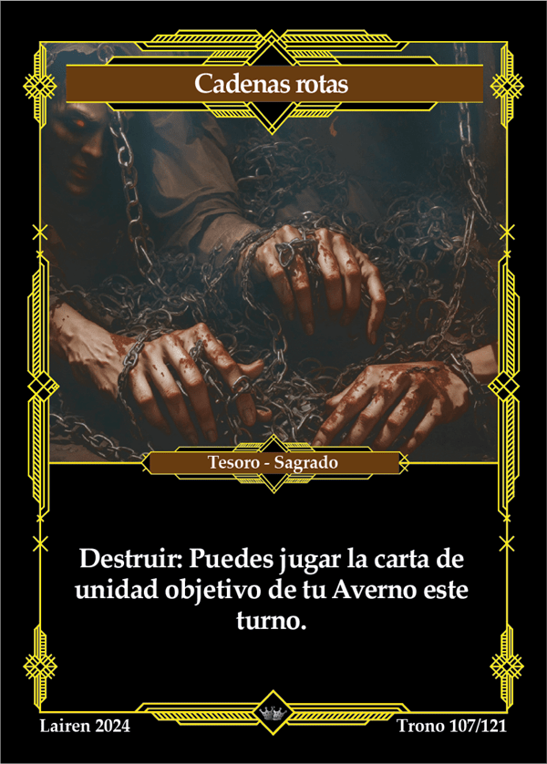 107 Cadenas Rotas 1ra Edicion #1