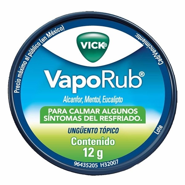 Vick Vaporub Lata 12 Grs X 12 Unidades