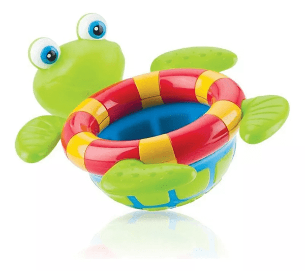 Nuby Tortuga Flotante Efecto Duchador Juguete de Baño
