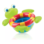 Nuby Tortuga Flotante Efecto Duchador Juguete de Baño #1