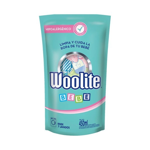 Detergente Woolite Ropa Fina Bebé 450 Ml alt