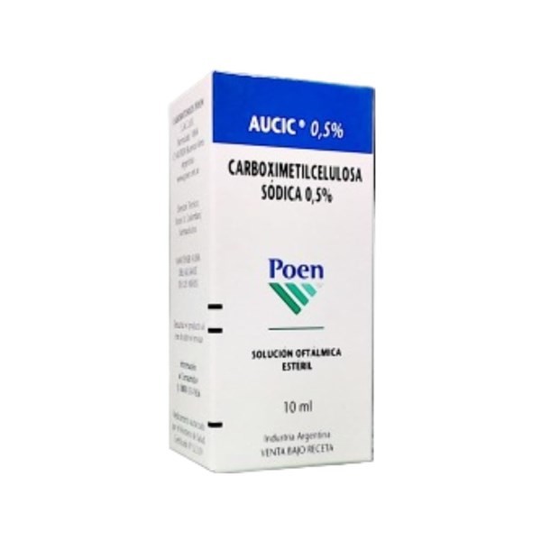Poen Aucic Carboximetilcelulosa Sódica 0.5% Solución Oftálmica x 10 ml #1
