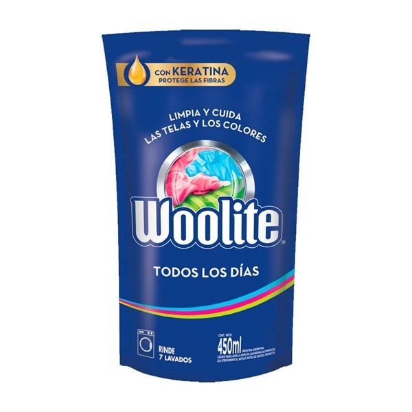 Detergente Woolite Ropa Fina Para Máquina 450 Ml alt