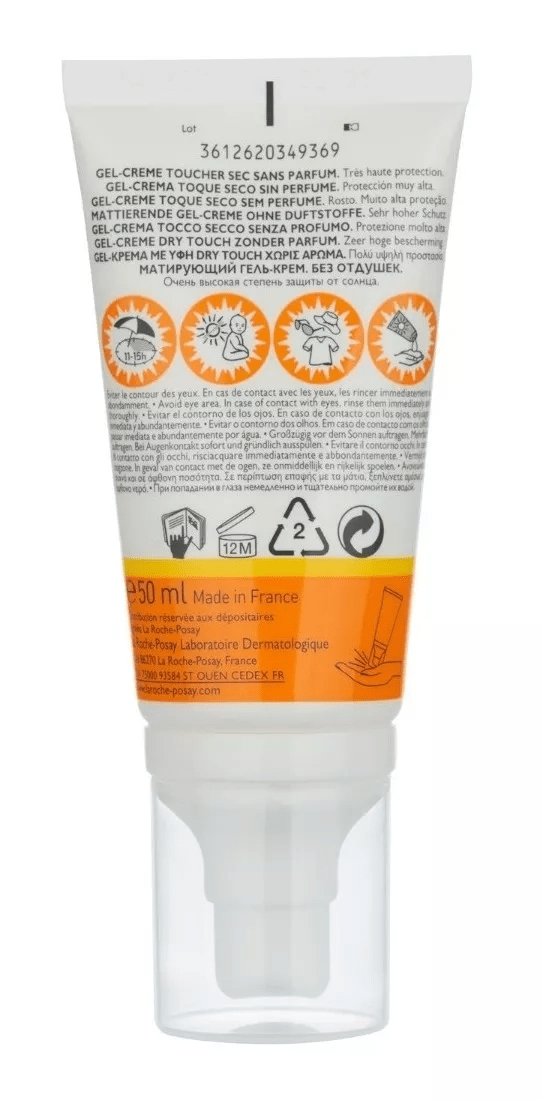 La Roche Posay Anthelios xl Fps 50+ Gel Crema Toque Seco 50 ml alt