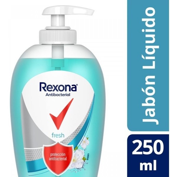 Jabón Líquido Rexona Antibacterial Fresh X 250 ml alt