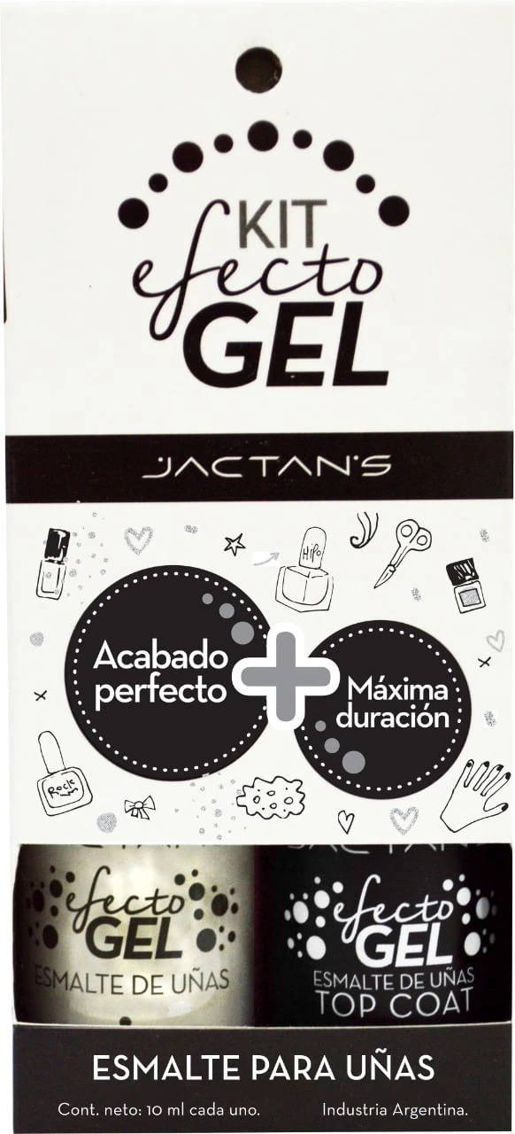 Jactans Esmalte Kit Efecto Gel