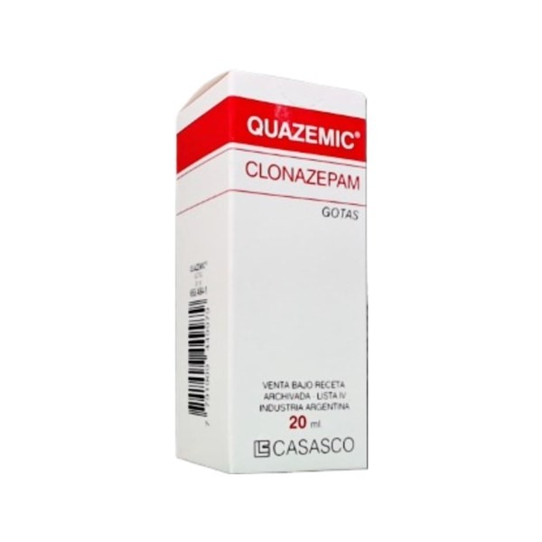 Casasco Quazemic Clonazepam Gotas x 20 ml #1