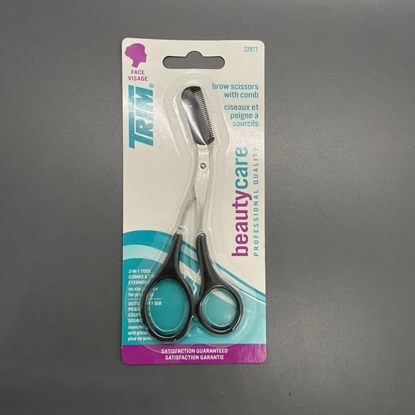 Trim Tijera C/peine P/cejas Y Pestañas