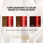 Excellence Kit de Coloración Permanente Creme Tono 6.66 Rojizo Profundo #6