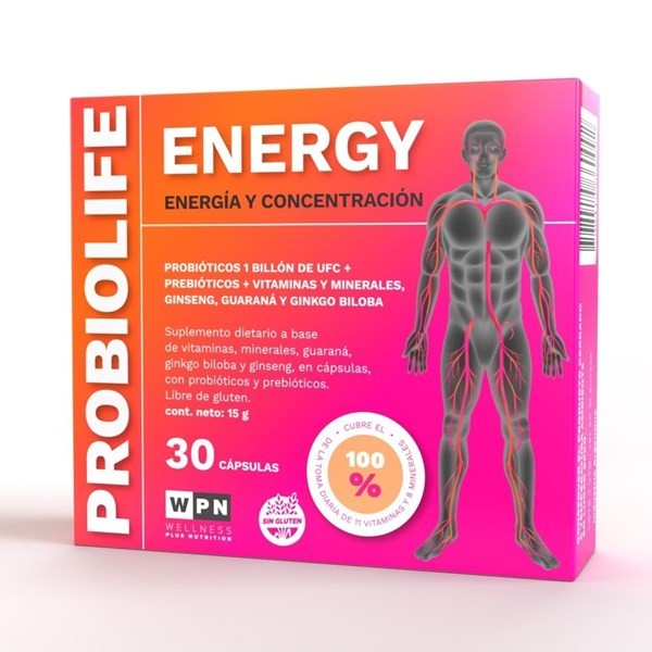 Wpn Probiolife Energy Suplemento Dietario X 30 Cápsulas #1