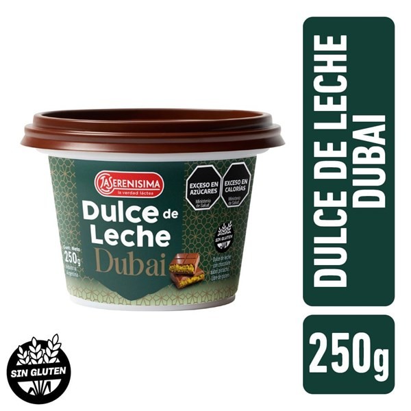 Dulce de Leche Dubai Pote x 250 grs La Serenisima