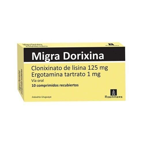 Migra Dorixina 125+1 Mg 10 comp #1